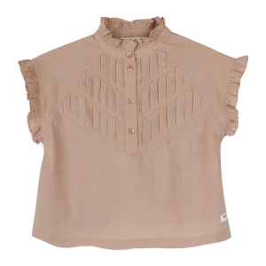Baje Studio - blouse Moia - rose cafe