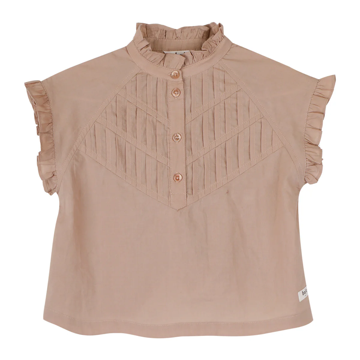 Baje Studio - blouse Moia - rose cafe - Afbeelding 2