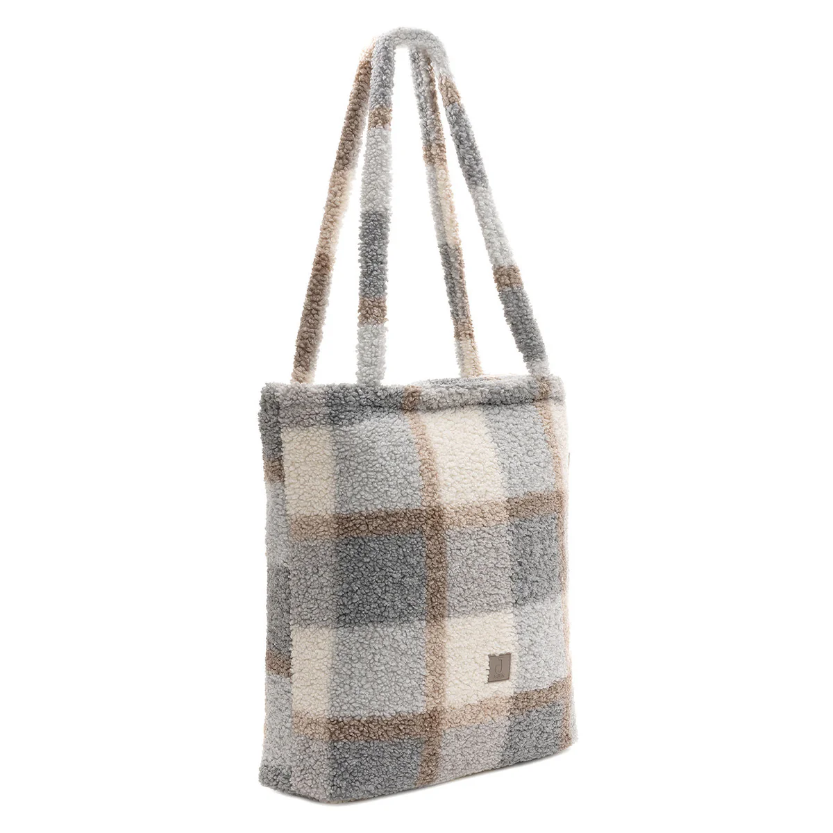Luiertas Shopper ~ Check Boucle - Afbeelding 2