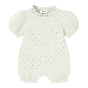 Monbebe - Bli Eyelet suit - ivory