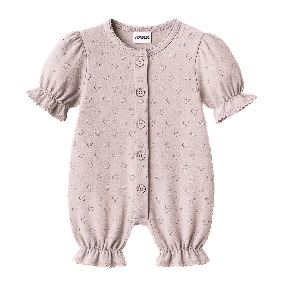 Monbebe - love suit - soft pink - Afbeelding 2