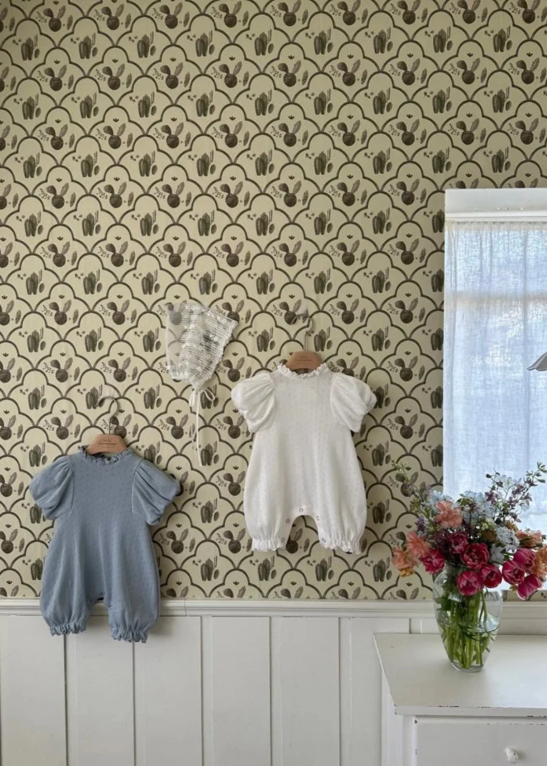 Monbebe - Bli Eyelet suit - ivory - Afbeelding 4