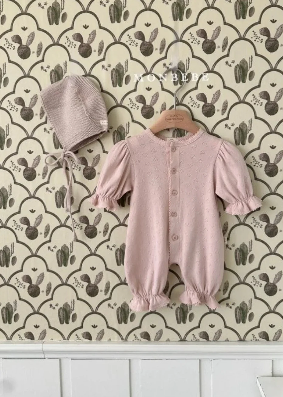 Monbebe - love suit - soft pink - Afbeelding 3