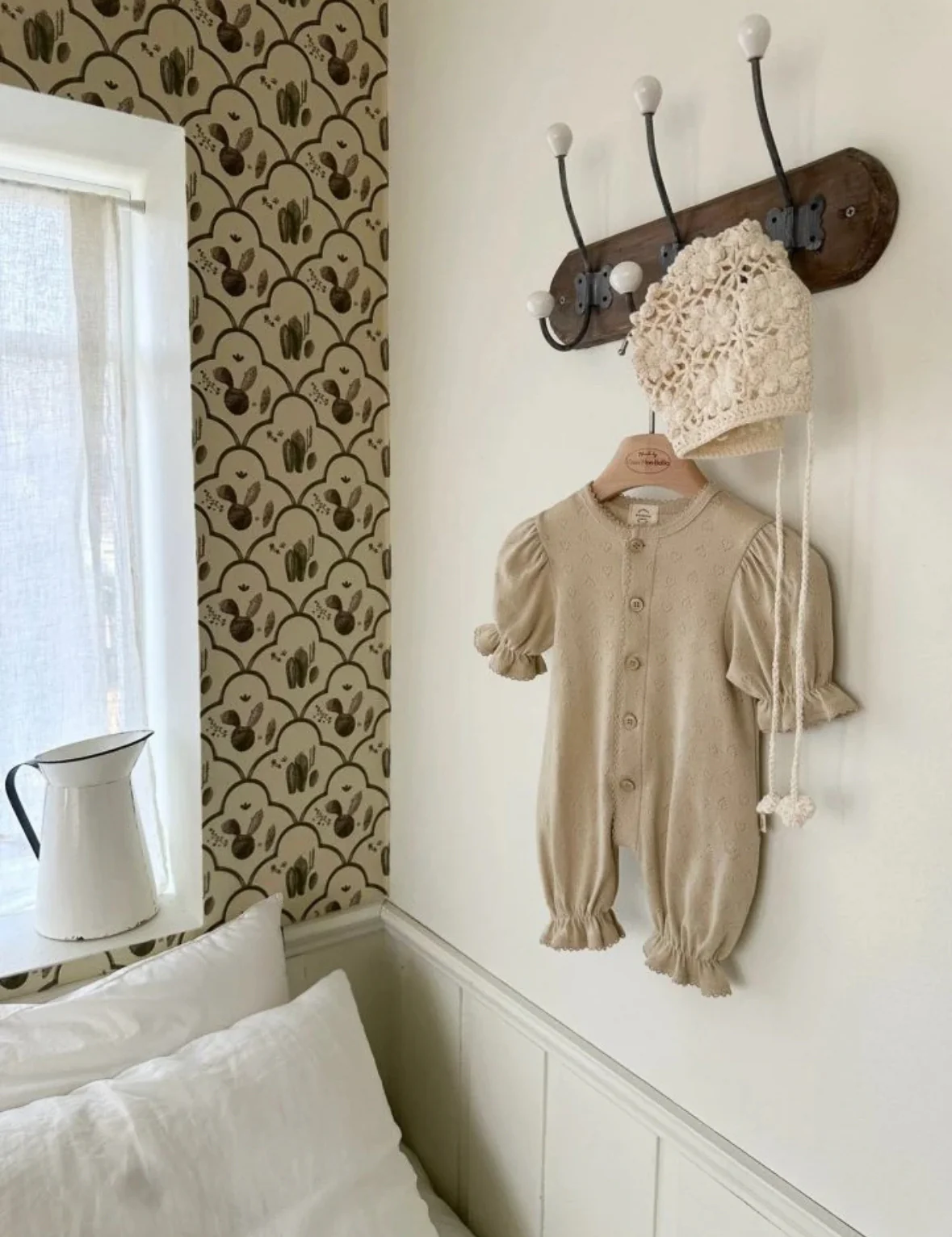 Monbebe - lovesuit - light kaki - Afbeelding 3