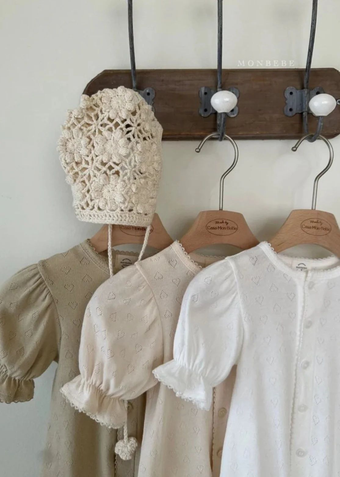 Monbebe - lovesuit - light kaki - Afbeelding 4