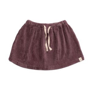 Navy Natural - skirt Noe - mauve rib