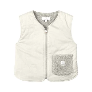 LRDM petits - reversible gilet Olivier - antique white