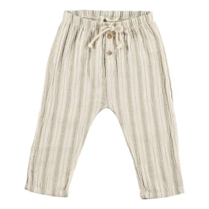 Dear Mini - stripes rustic pants