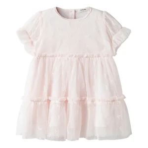 Lil'Atelier - tule bow dress - almost mauve