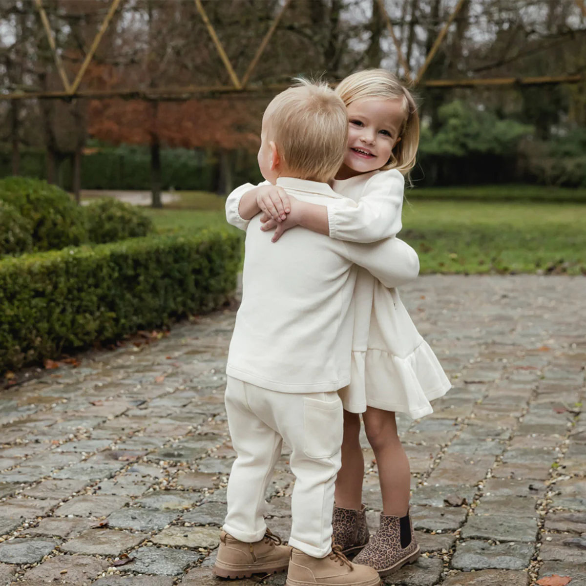 UAUA - tiered dress - perla - Afbeelding 5