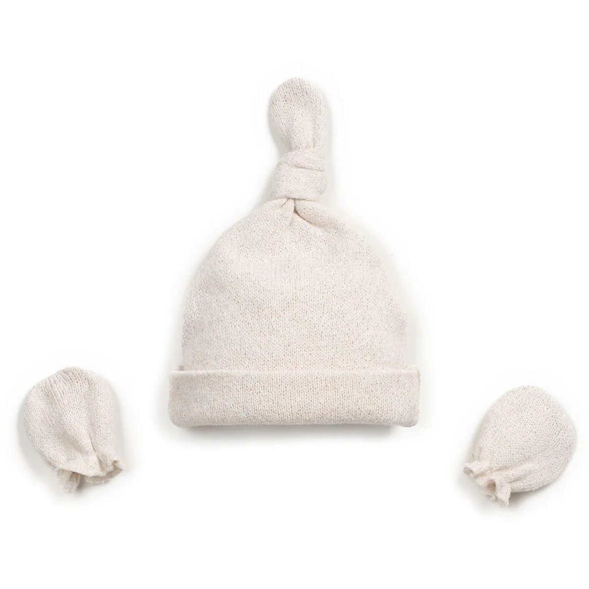 Play Up - Gloves and Beanie set - pencil offwhite