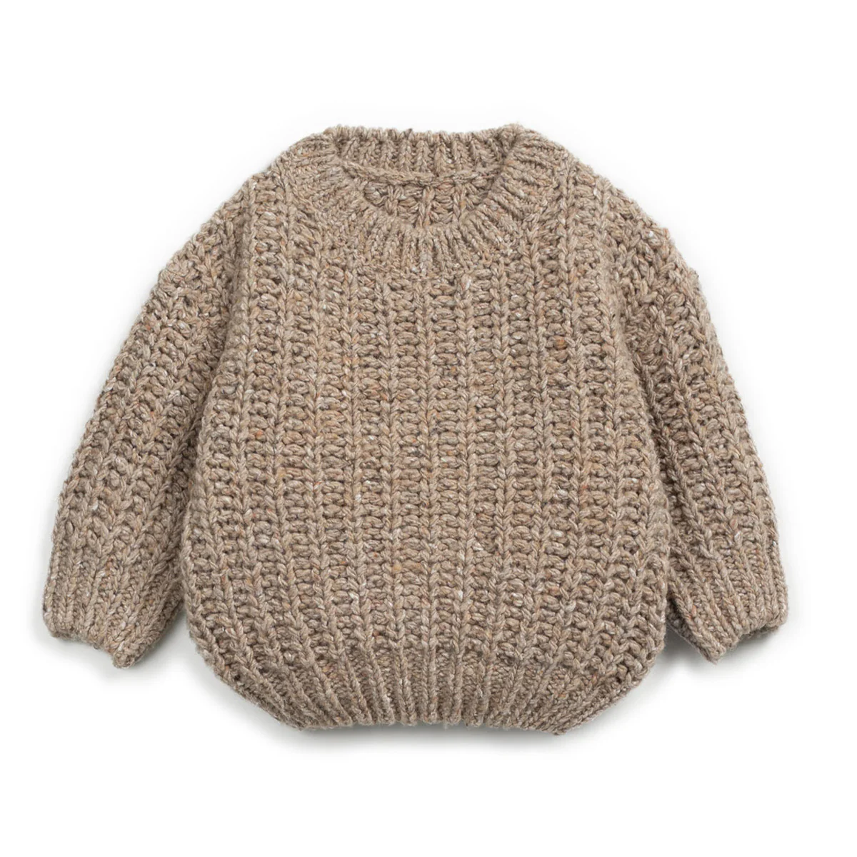 Play Up - knitted sweater - light brown