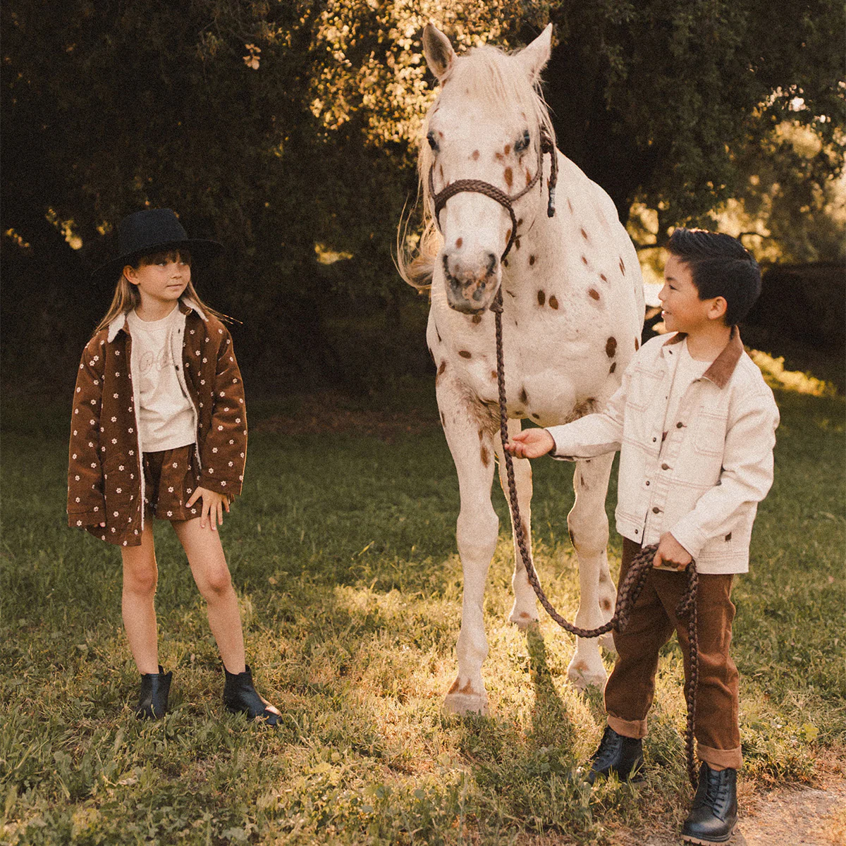 Rylee + Cru - blouse Walker - saddle pinstripe - Afbeelding 4