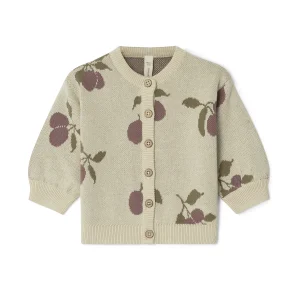 Knitted cardigan baby Prune - beige