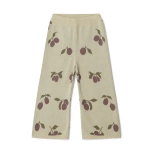 Knitted pants kid Prune - beige
