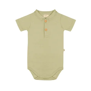 UAUA - romper with buttons - verde