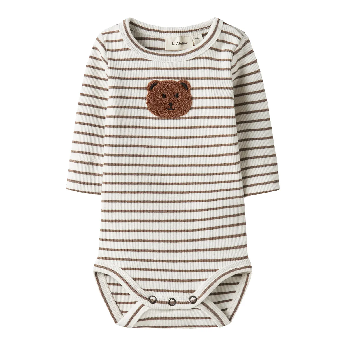 Lil'Atelier - body teddybear - coconut milk stripe - Afbeelding 2