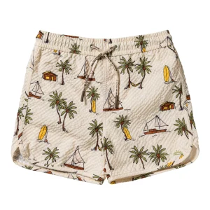Salted Stories - swim shorts - Sailing