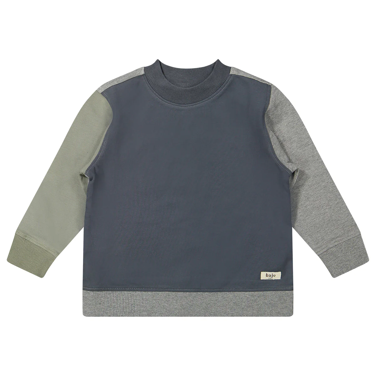 Baje Studio - sweater Savigny - blue multicolor - Afbeelding 2