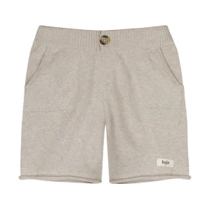 Baje Studio - knitted shorts Sebasian - sand melange