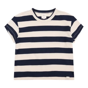 Navy Natural - T-shirt Sem - navy stripe