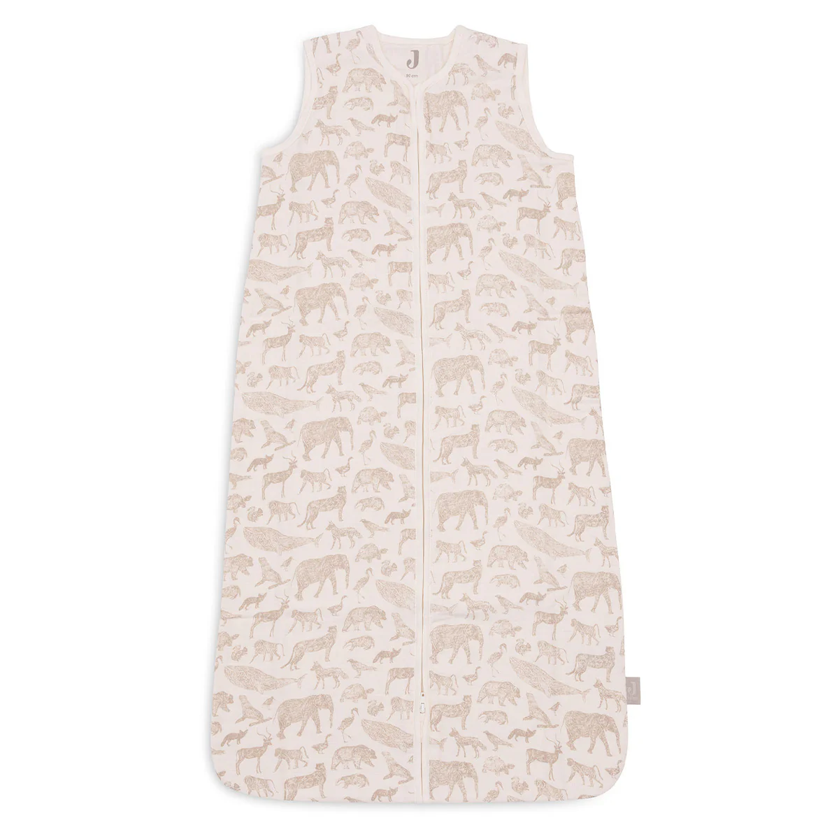 Slaapzak hydrofiel Animals - nougat