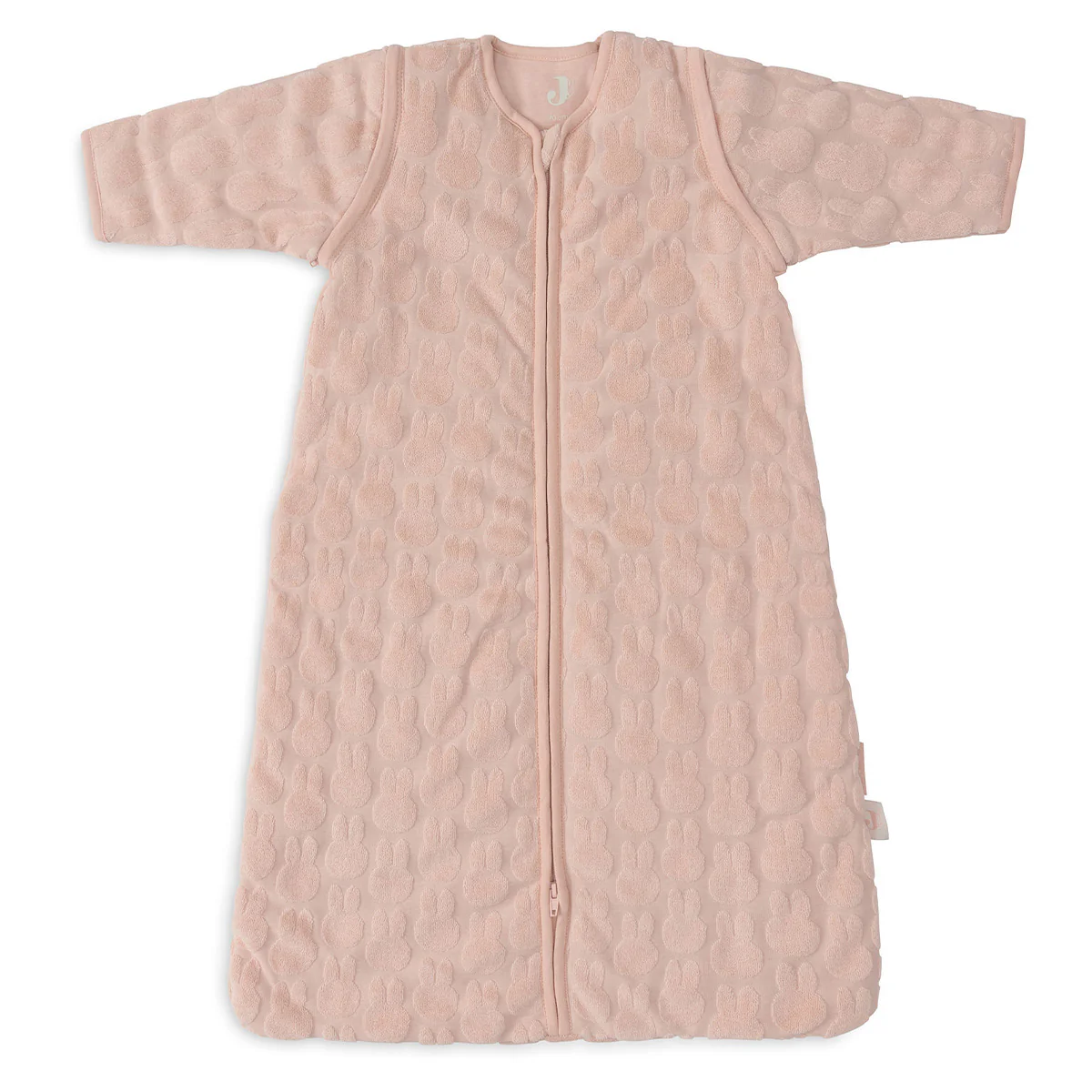 Slaapzak Miffy Jacquard - afritsbare mouwen - wild rose - Afbeelding 2