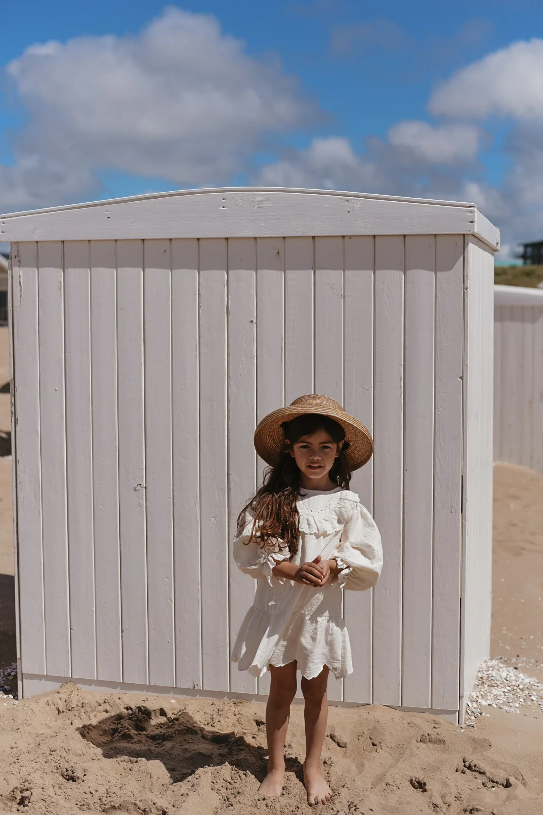 LRDM petits - dress Sophie - antique white - Afbeelding 6