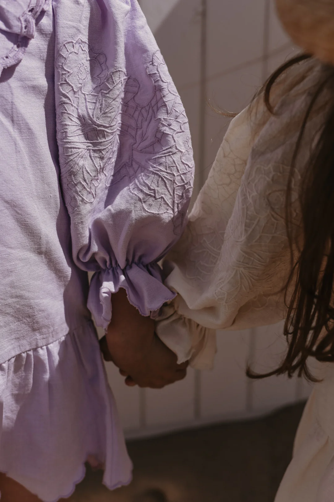 LRDM petits - dress Sophie - antique white - Afbeelding 4