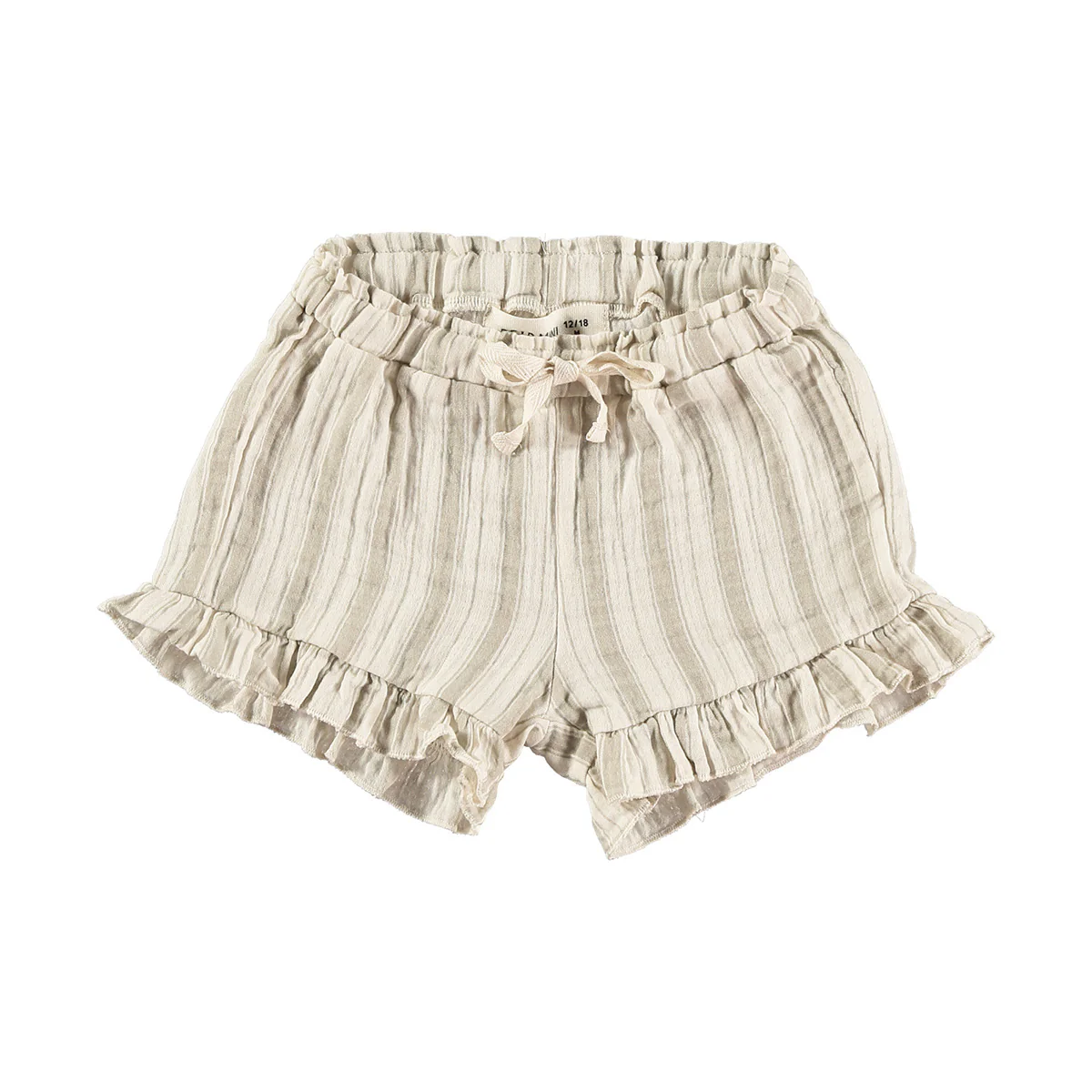 Dear Mini - stripes rustic shorts girls
