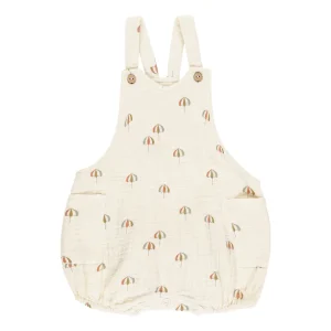 Rylee + Cru - romper Lou - umbrellas