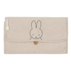 Verschoningsmat Miffy badstof ~ nougat