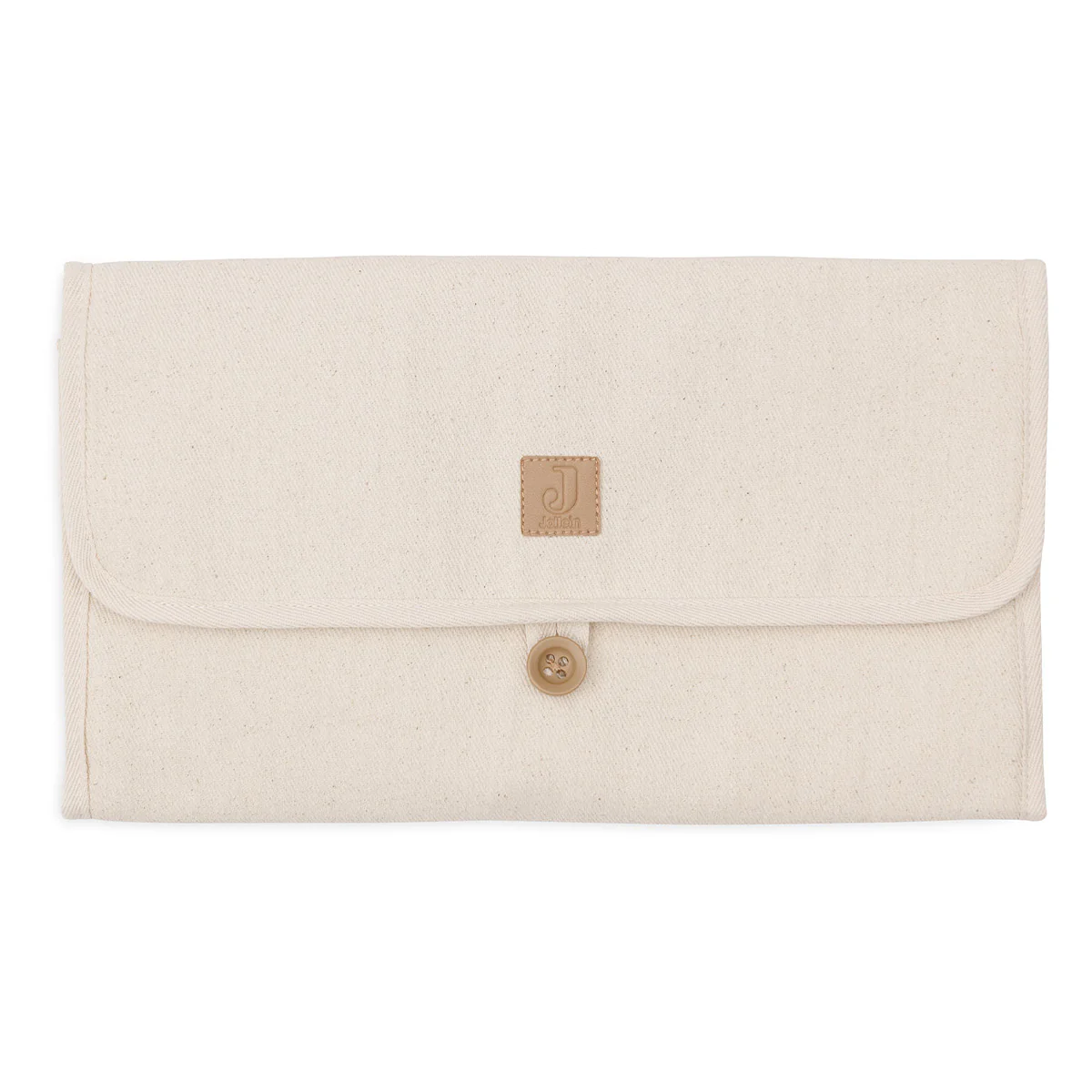 Verschoningsmat Twill Natural ~ met opbergvakken - Afbeelding 2