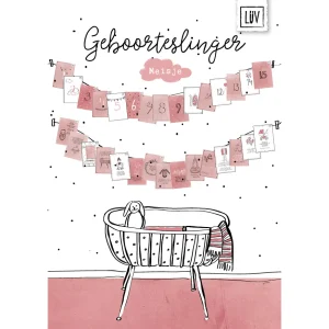 Studio LUV Geboorteslinger - Meisje