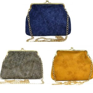 Damestas 20x16cm assorti Blue/Brown/Grey