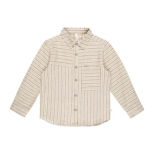 Rylee + Cru - blouse Walker - saddle pinstripe