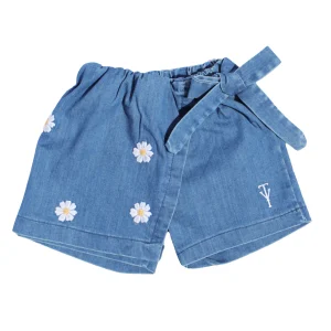 Two You Label - skort daisy Winnie - denim blue