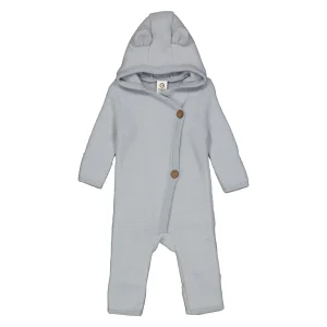 Müsli - merino wol fleece suit - jasmin blue