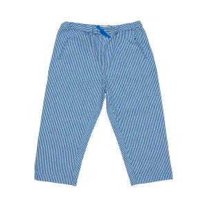 Copenhagen Colors - striped yarndyed pants - sharp blue