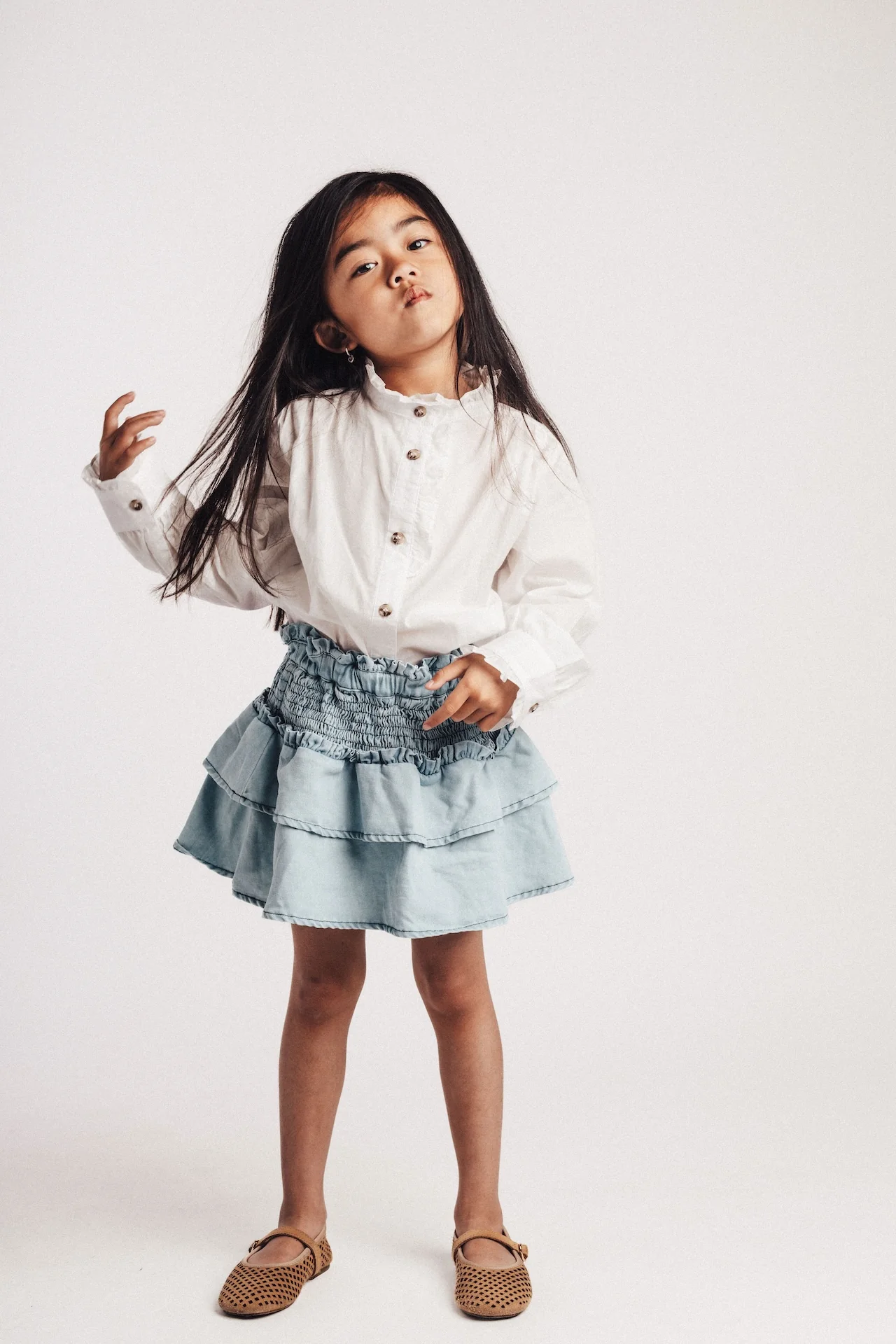 Baje Studio - blouse Lydia - white snow - Afbeelding 4