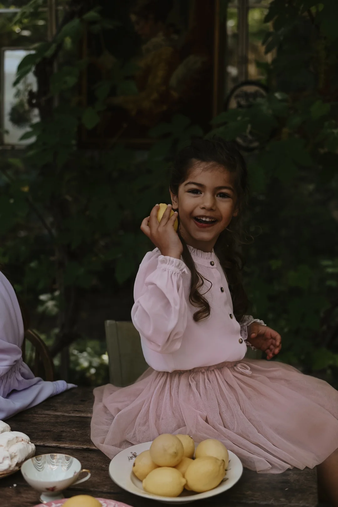 LRDM petits - blouse Zara - pink - Afbeelding 3