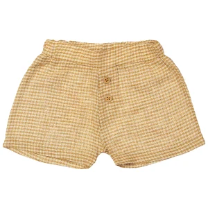 Riffle Amsterdam - shorts Zuri - camel brown square