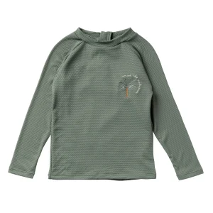 Salted Stories - SPF50+ swim shirt - bronze green