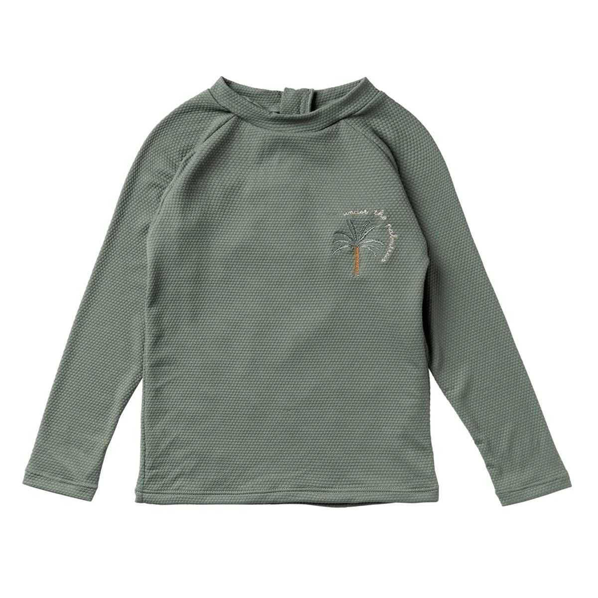 Salted Stories - SPF50+ swim shirt - bronze green - Afbeelding 2