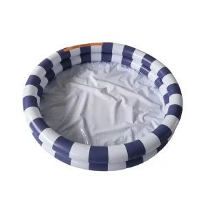 Swim Essentials - zwembad Ø100cm - blauw wit gestreept